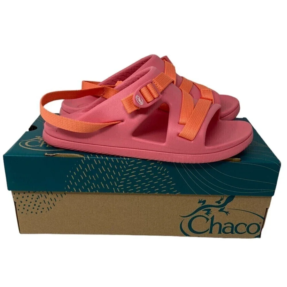 Chaco Chillos Kids Slip-On Sandals Size 6M Ultralight Comfort Pink